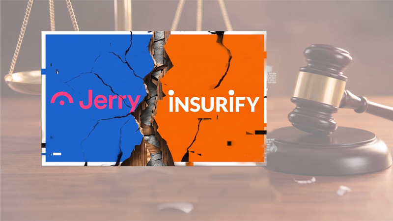 Jerry sues insurify and compare.com alleging five-year trademark hijacking scheme