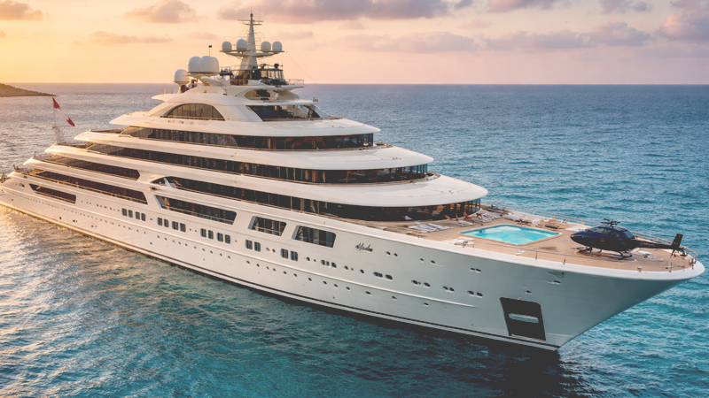 Dilbar superyacht: One of the world’s most expensive privately insured assets