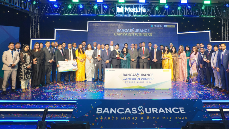 EBL and MetLife Bangladesh honour top bancassurance performers