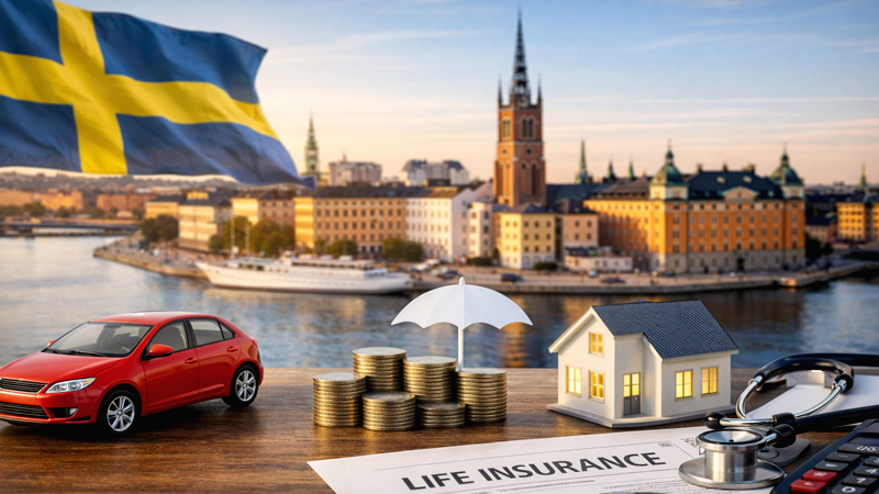 Motor, property and unit-linked life lead Sweden insurance product growth